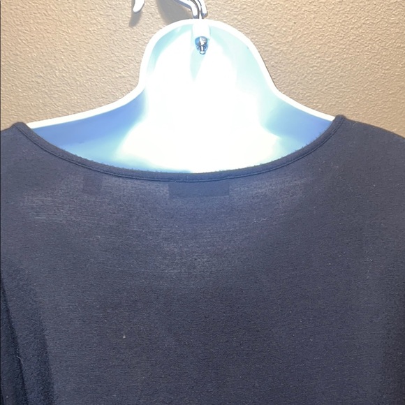 Tahari Women’s Black Long Sleeved Round Crew Neck 3/4 Sleeve Size 1X - Picture 10 of 16